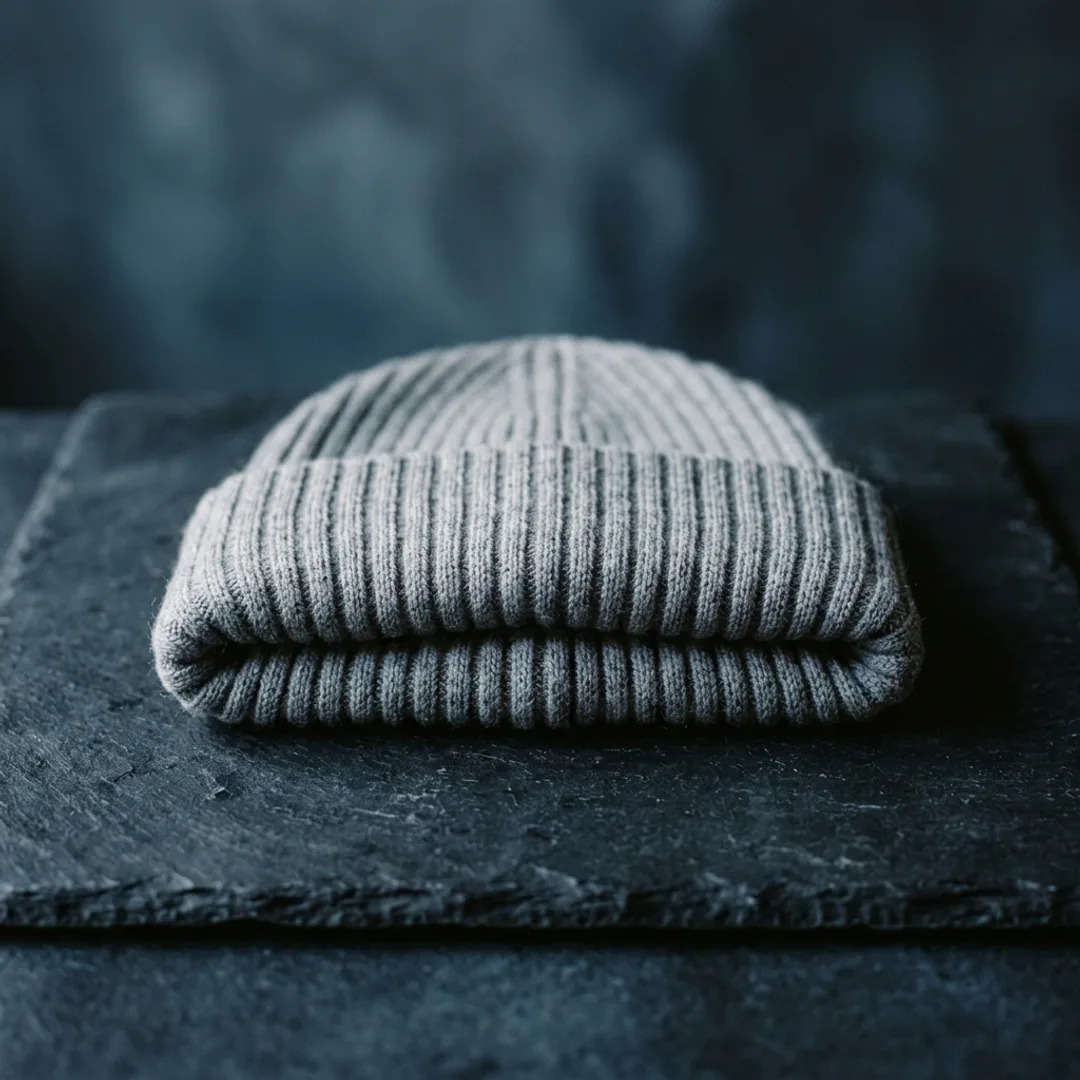 Merino Ribbed Beanie